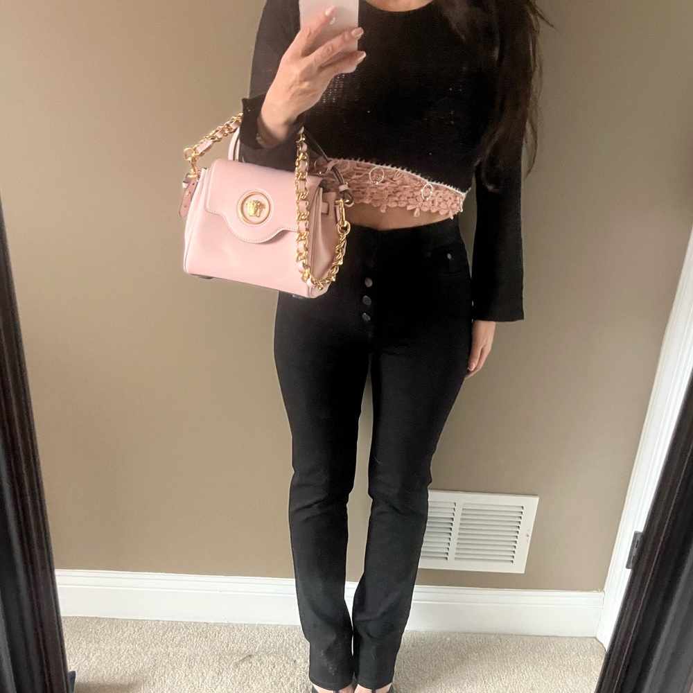 JOSEPH designer brand jeans jegging sexy black high rise